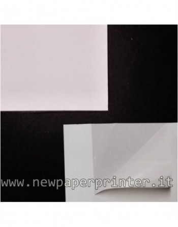 A6 Carta Adesiva Opaca Bianco per stampanti inkjet/laser