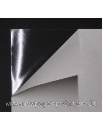 Carta ADESIVA A4 BIANCO OPACO *50 FOGLI* stampa laser PVC VINILE 