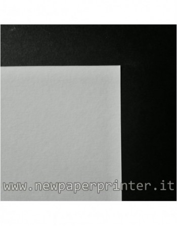 A3++(32x67) Carta Acquerello Rustic Bianco 100gr per stampanti inkjet/laser