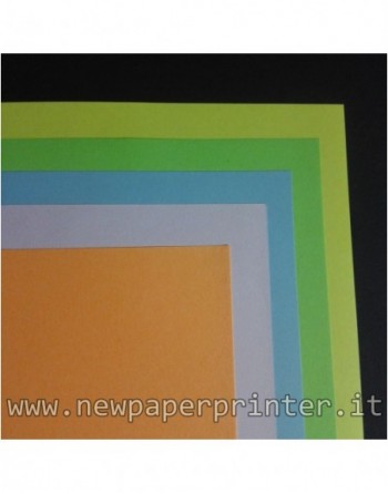 A3 Carta Colorata Mista 5 colori Multicolor Fantasy Gia Azz Ver Ros Ar per stampanti inkjet/laser