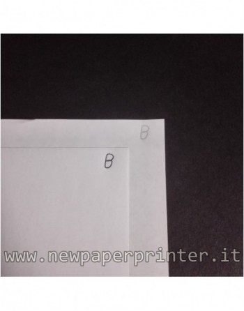 250x2 fogli A3 Carta Chimica CB/CF Bianco 60gr per stampanti inkjet/laser